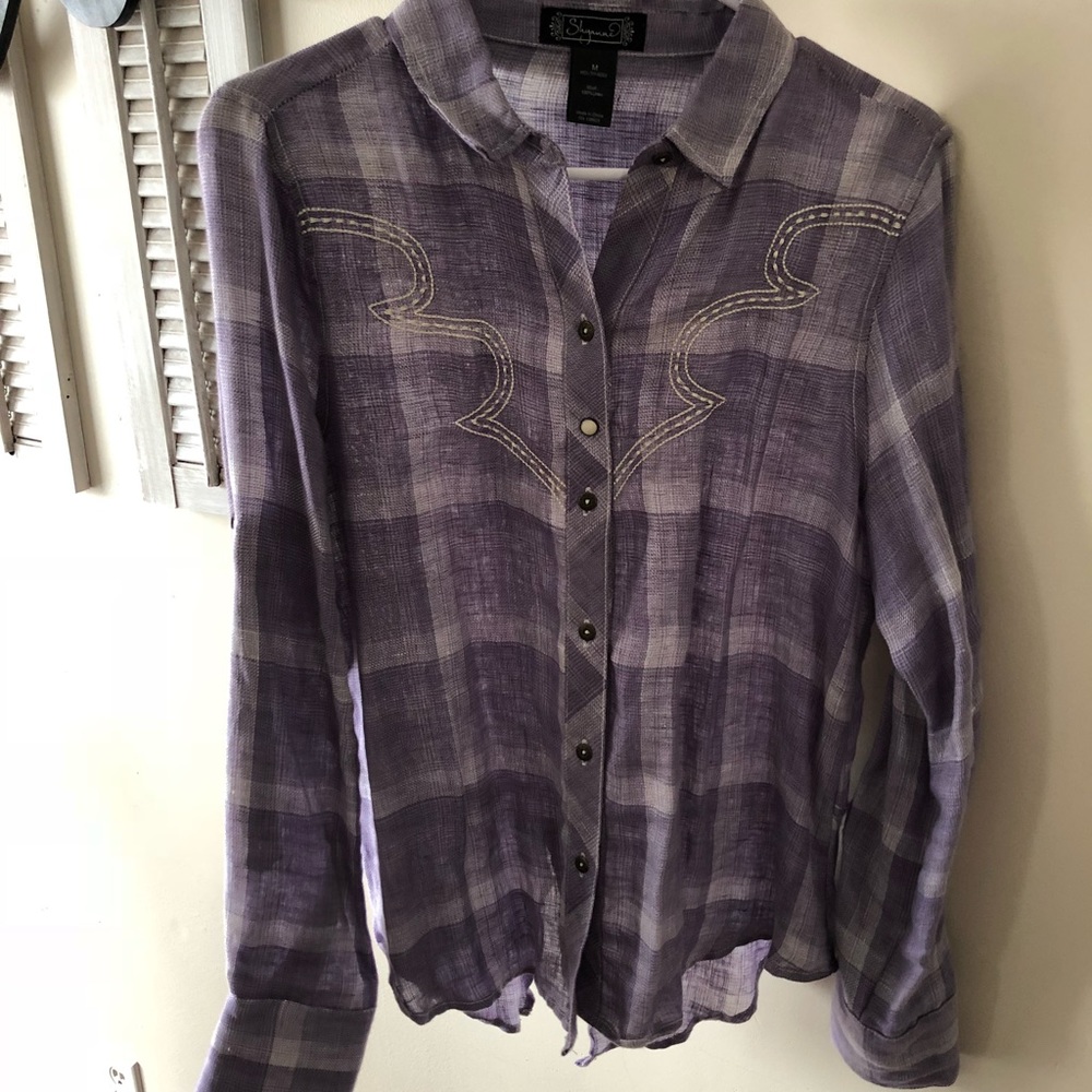 Western button up - like new condition